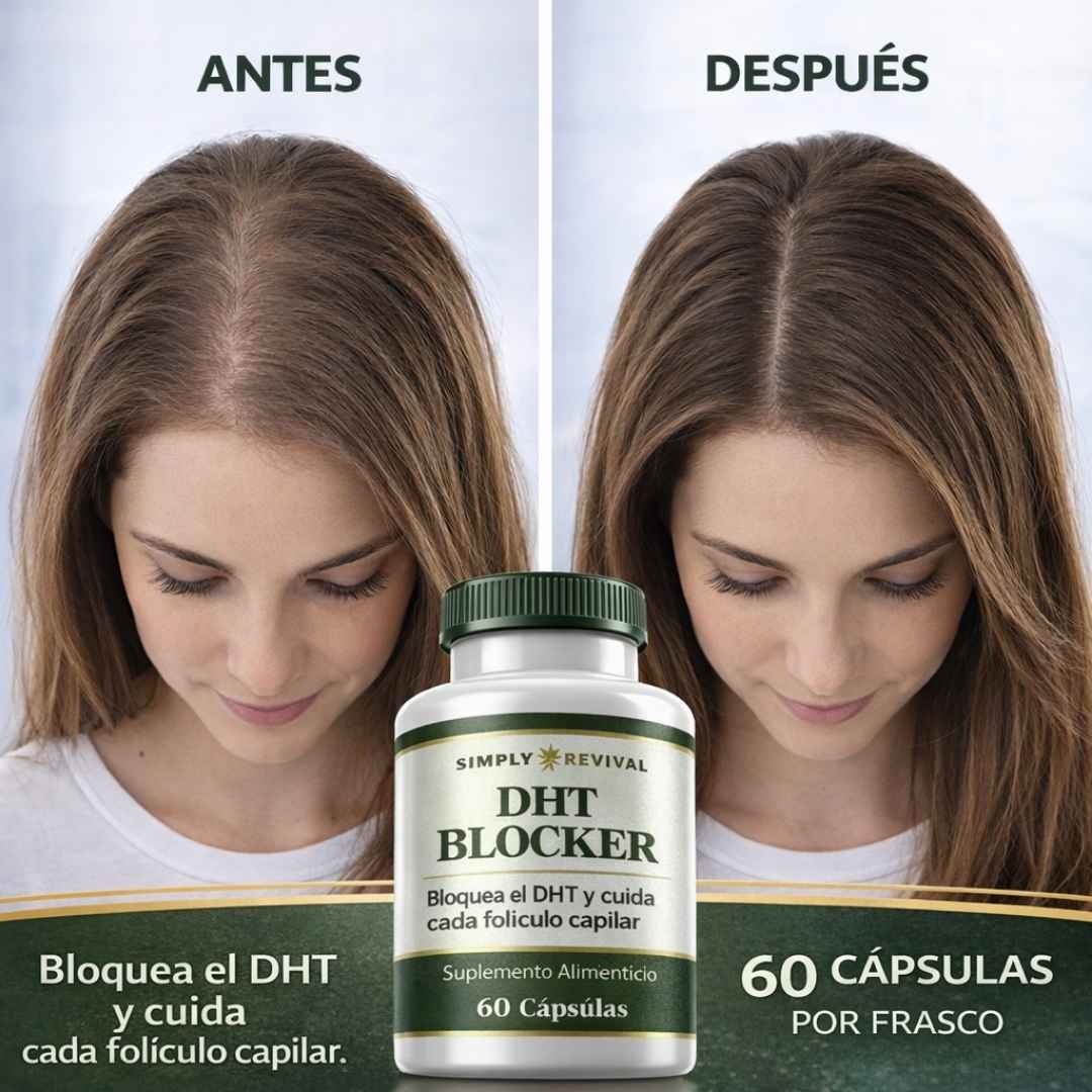 DHT Blocker – Apoyo Integral para un Cabello Más Fuerte y Grueso
