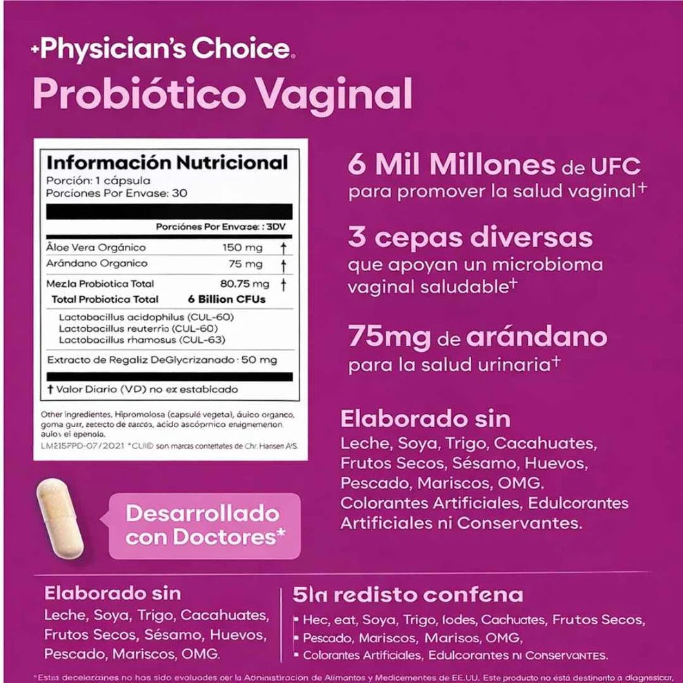Vaginal Probiotics: Equilibrio íntimo que te acompaña todos los días