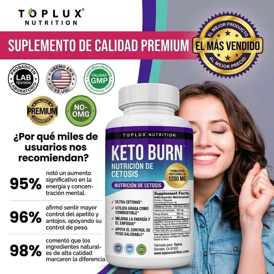 Keto Burn - Apoyo Diario Para Resultados Deseados