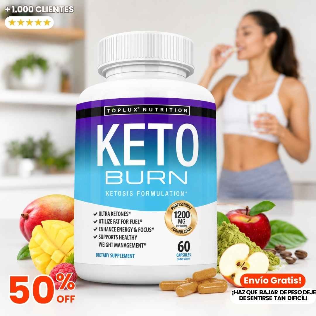 Keto Burn - Apoyo Diario Para Resultados Deseados