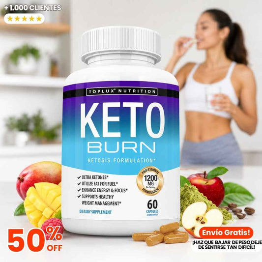 Keto Burn - Apoyo Diario Para Resultados Deseados