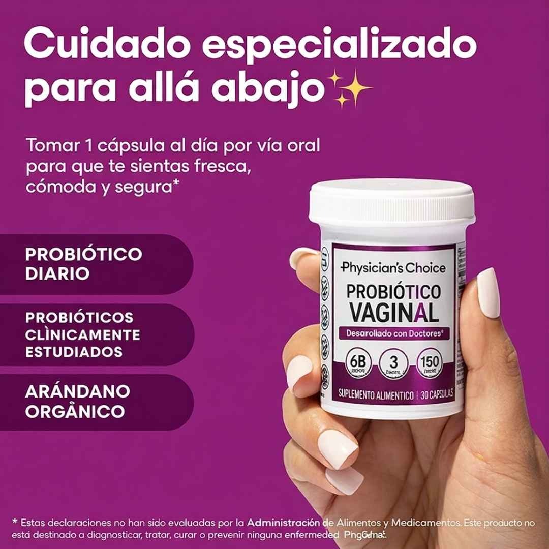 Vaginal Probiotics: Equilibrio íntimo que te acompaña todos los días