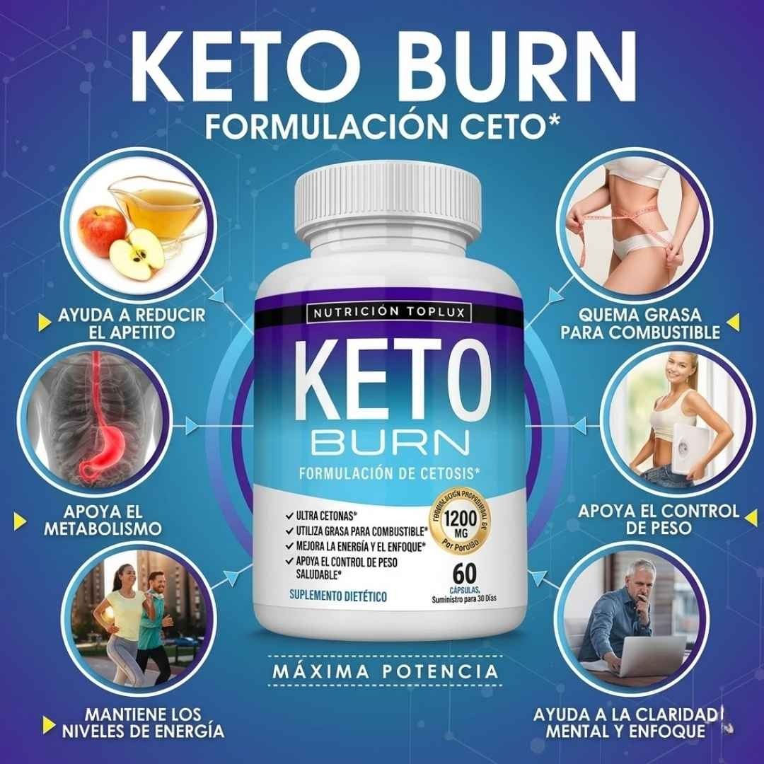Keto Burn - Apoyo Diario Para Resultados Deseados