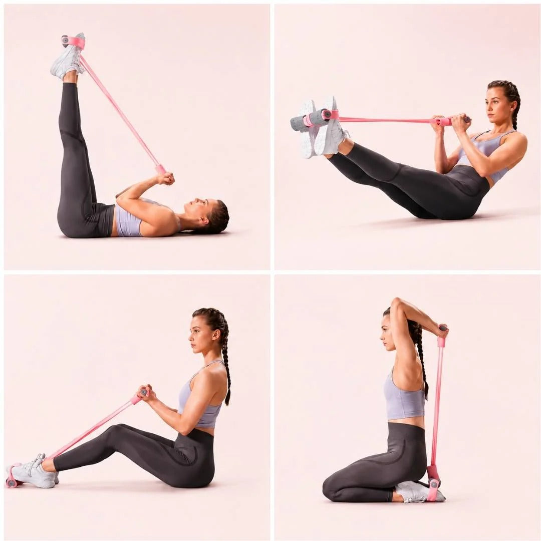 BANDA ELÁSTICA BODY TRIMMER PULL REDUCER - RESULTADOS REALES, A TU RITMO Y DESDE CASA