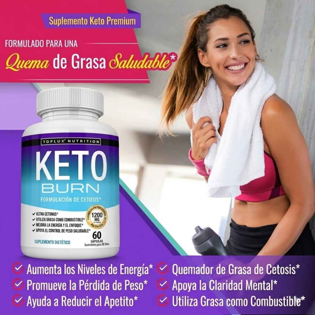Keto Burn - Apoyo Diario Para Resultados Deseados